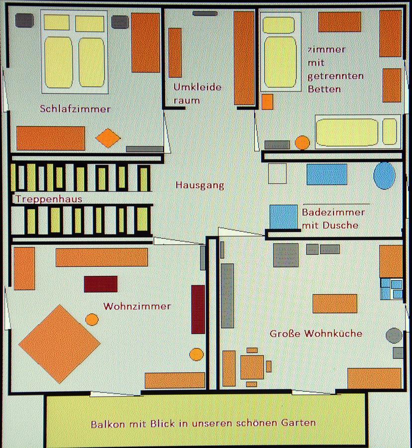 גרגצונה Apartment Im Garten 9 מראה חיצוני תמונה